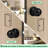 Passage Door Knobs with Round Rosette-43663670