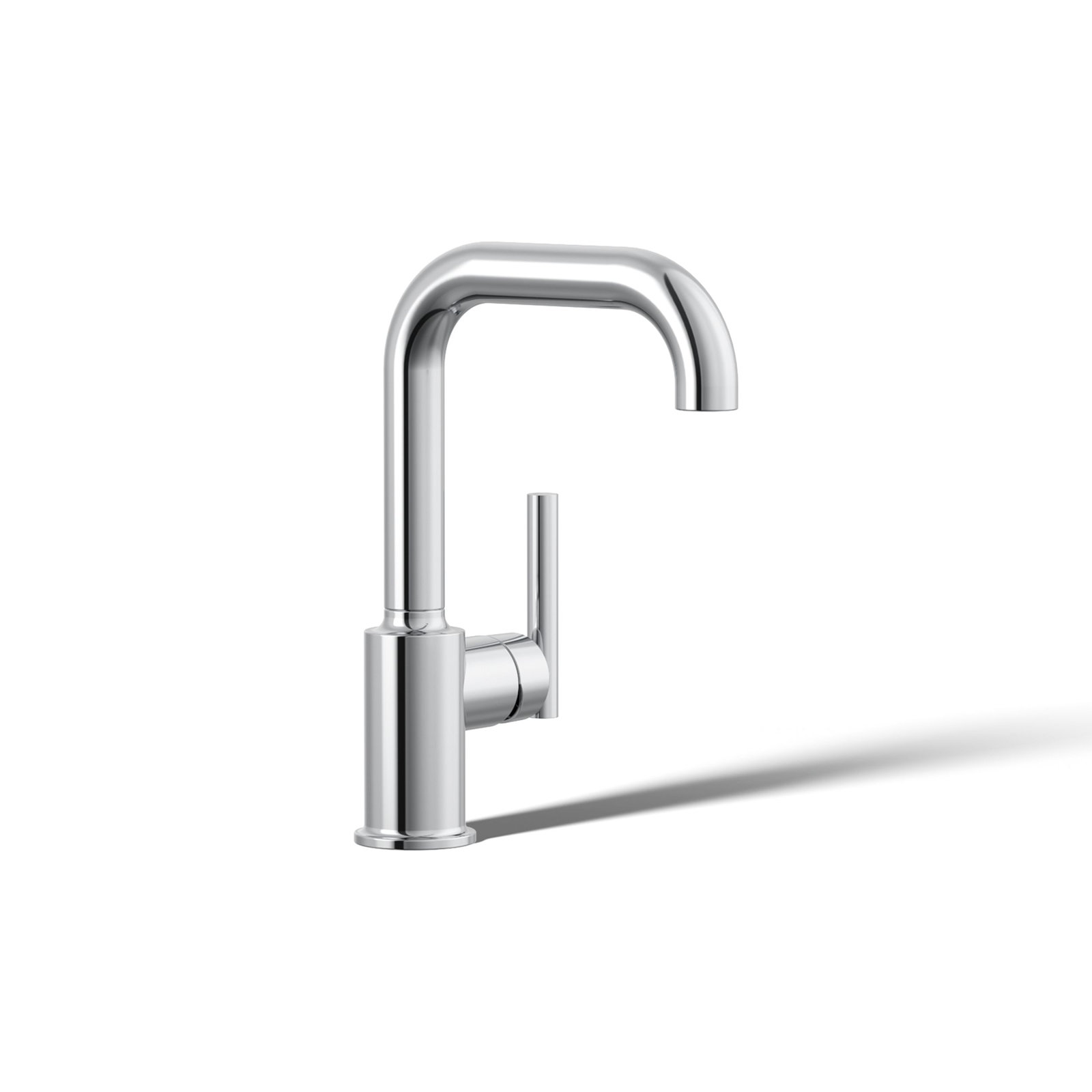 Purist Bar Faucet with Accessories, Polished Chrome