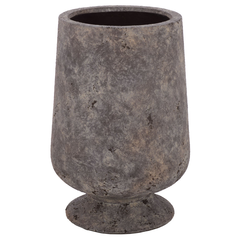 Stark Large Planter Pot, 18.1 x 18.1 x 26.8, Antique Brown