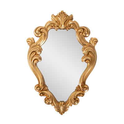 Bitozeves of Gold Petite Mirrors- Oblong