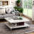 Table basse avec rangement Cuffie