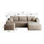 Canapé modulaire à compression en velours côtelé 95 pouces Compression Cloud