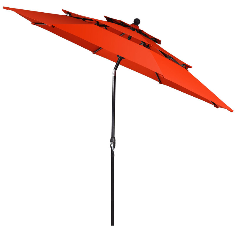Parasol de marché Arlmont & Co., Orangé