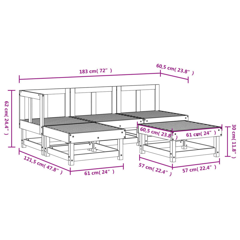 Seating Group, White