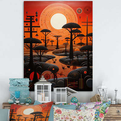 «Labrian African Tribal Rhythms», reproduction sur toile
