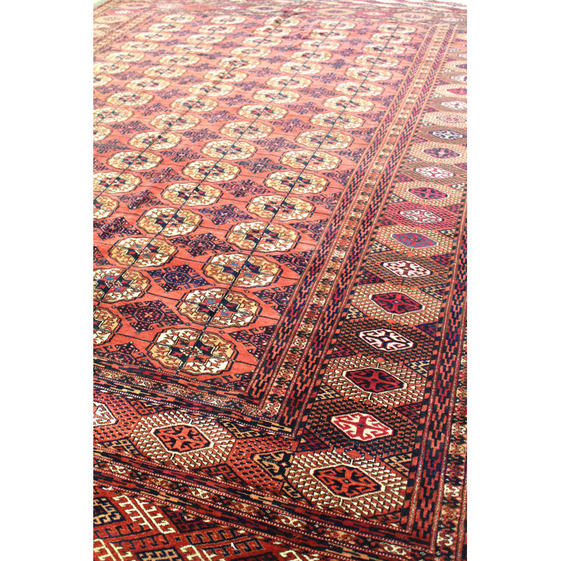 Tekke One-of-a-Kind 8' X 10'7" Hand Knotted Area Rug
