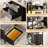 Shelburne 58.7'' W L-Shaped Computer Desk with Tall Hutch,Corner Desk-571405286