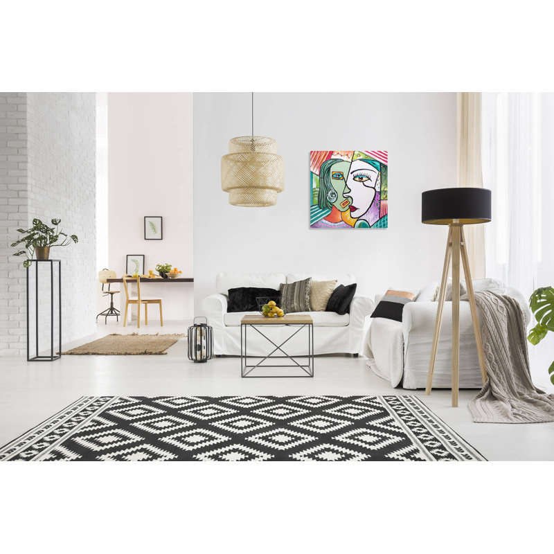 Hand -painted acrylic painting Perfect Completement