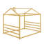 Grand lit plateforme en métal-816133455