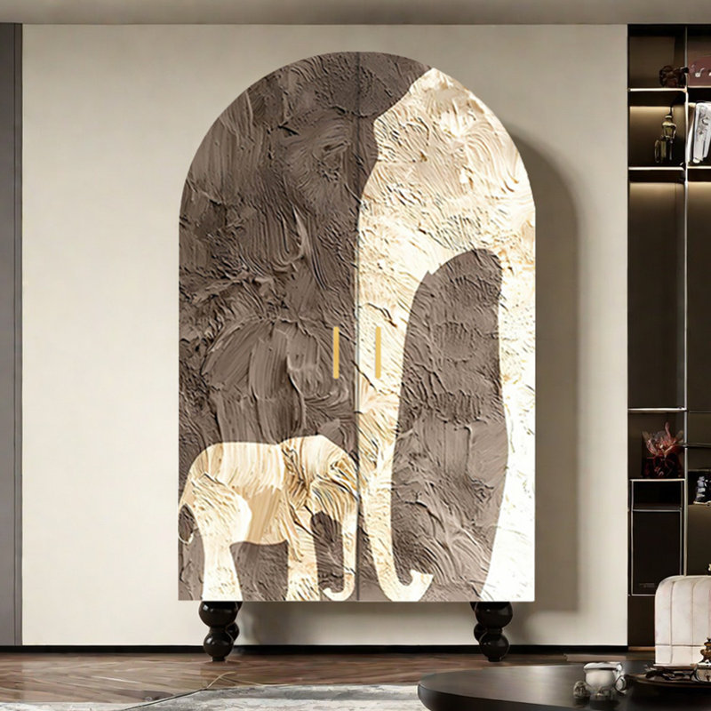 Armoire-penderie moderne à double porte