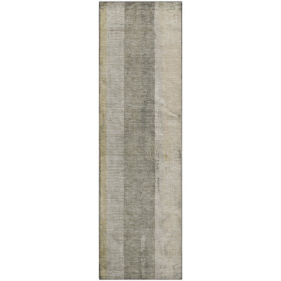 Premium Machine Washable Mehara AMF1689 Stripes Rug