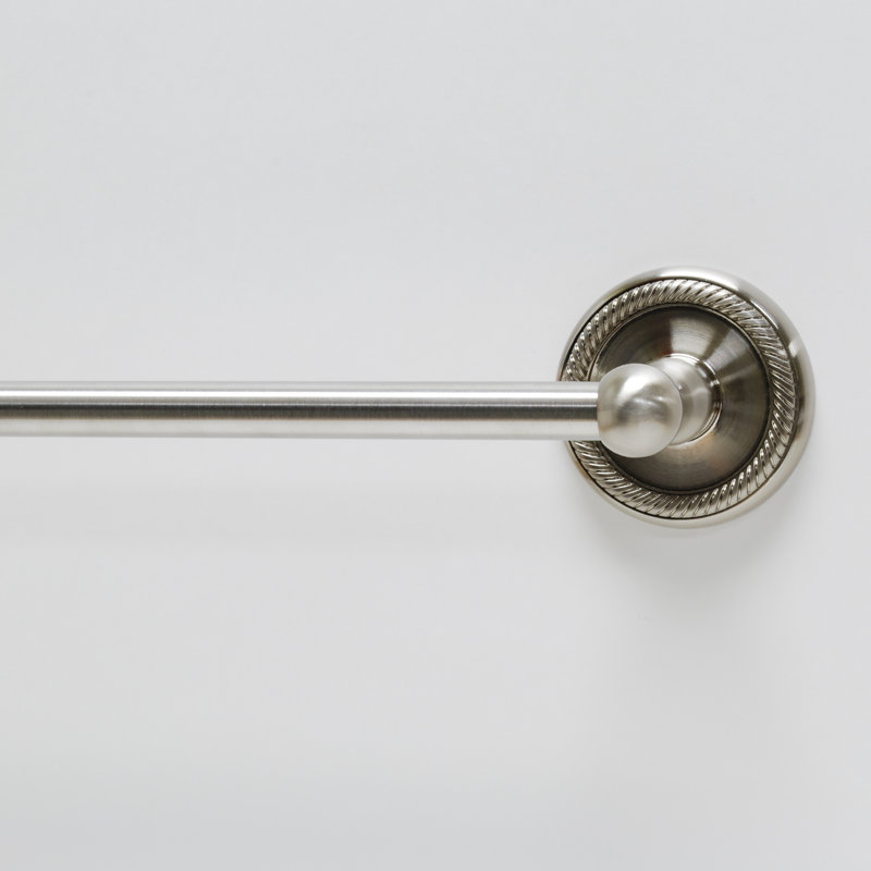 Barre à serviettes murale 24 po Woodrich , Nickel satiné