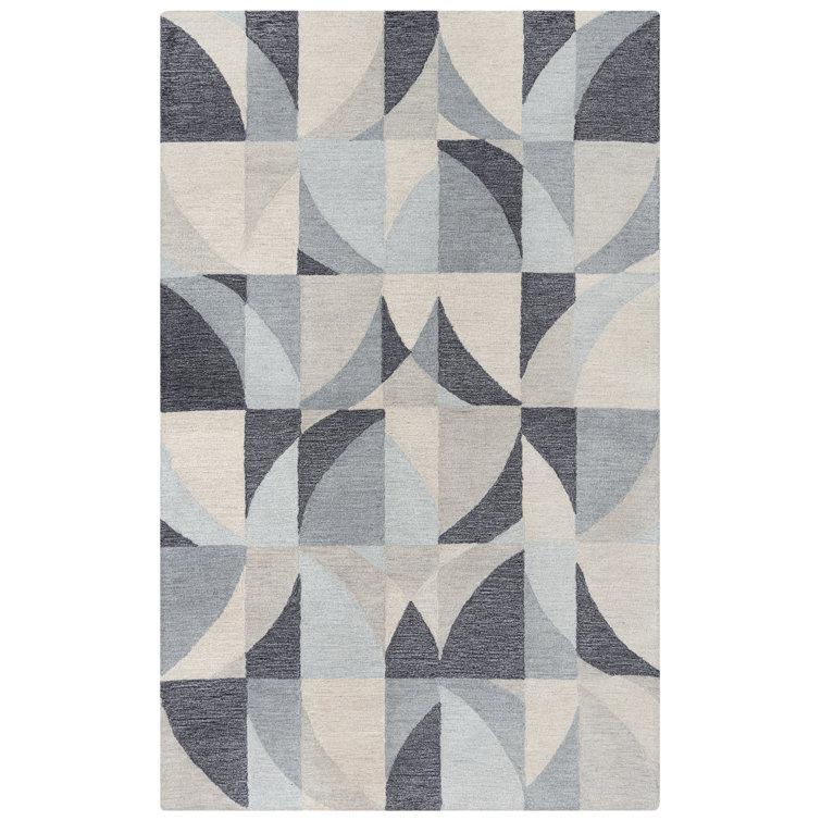 Wool Geometric Indoor Rug