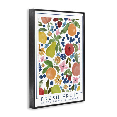 Giclée encadrée de fruits frais, conception de Lucille Price