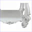 Table basse traditionnelle Bone White avec tablette inférieure et attrait intemporel pour les espaces de vie