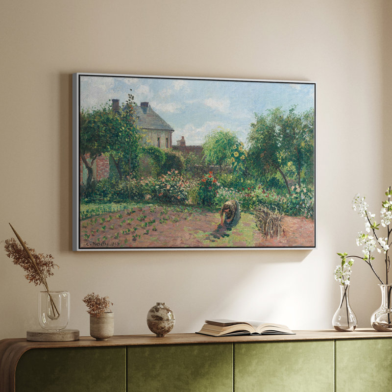 "Vintage Landscape - CCLII" sur toile, Blanc, H 27 po x l 41 po