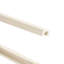 Paquet de 6 tabourets en plastique pour aire de jeu, siège d'une largeur de 27 cm, amusant et coloré, beige - pouvant supporter jusqu'à 330 livres-1108089241