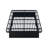 Modern Style Heavy Duty Queen Size Platform Bed Frame Made With Metal And16 Inch Height In Black