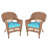 Burrowes Patio Chair with Cushions SET-21220049-26962520