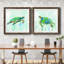 «Sea Turtle Swim I», ensemble de 2 cadres photo-2108801645-2108801637