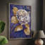 Reproduction encadrée FLORAL Series CCxxIV - bois massif-1786759897