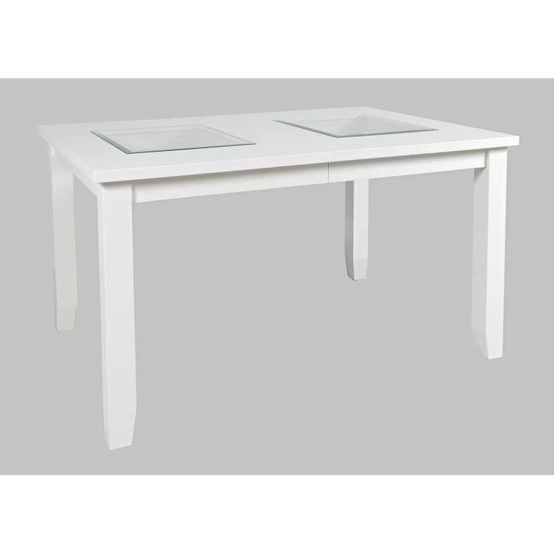 Jessim Airi Extendable Dining Table, White