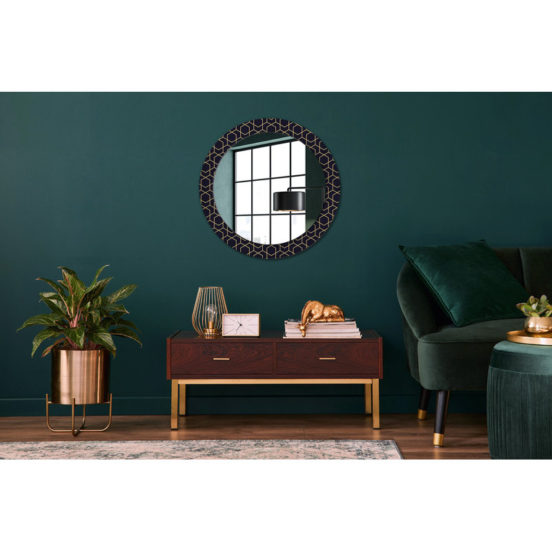 Huldar Glass Flat Wall Mirror