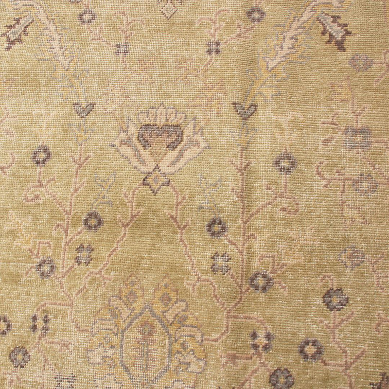 Distressed Homage Hand Knotted Wool Oriental Area Rug, Rectangle 12' x 18'