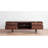 Simple black walnut TV audio-visual cabinet