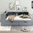Wood Platform Bed With Storage Shelves,Drawers,Charging Station And Upholstered Headboard-336453972-336453979