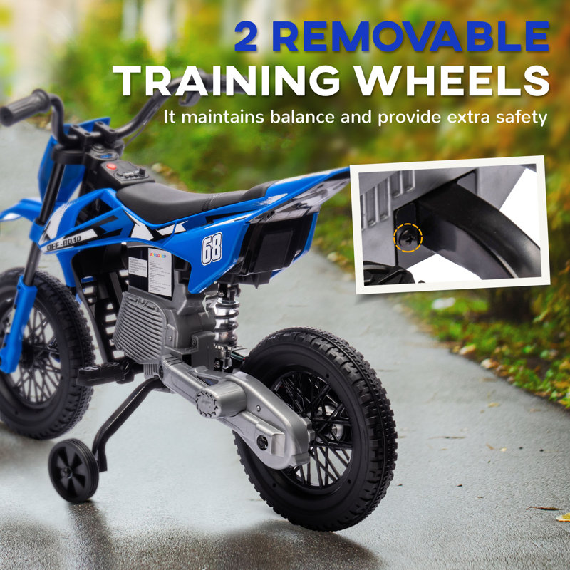 Zoomie Kids Battery Powered Ride On, Blue