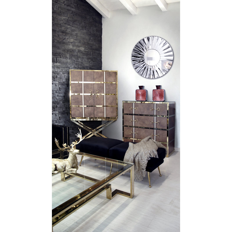 Lester Glass Flat Wall Mirror
