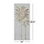 Décoration murale palmier en métal H 34,25 po x l 14 po Coastal