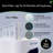 iAdaptAir 2.0 Medium 5-Stage True HEPA Filtration for Viruses, Mould, Dust, Smoke, Pollen & Odours with 2 year Filter Life, Ozone Free Bi-Polar Technology, WiFi Compatible, and up to, 2,650 Sq Ft of Clean Air.