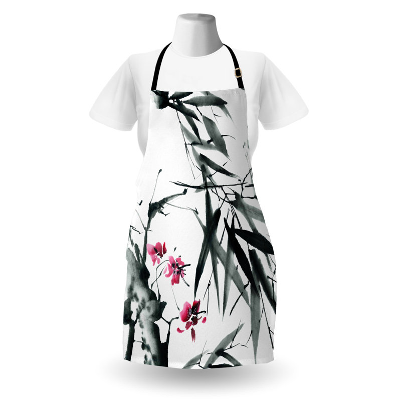 No Pattern Bib Apron