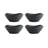 Swirl 16 Piece Dinnerware Set, Service for 4-59798300