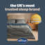 Silentnight Luxury Washed Coverless 10.5 Tog Duvet and Pillowcase-119050549-119050550-119050552
