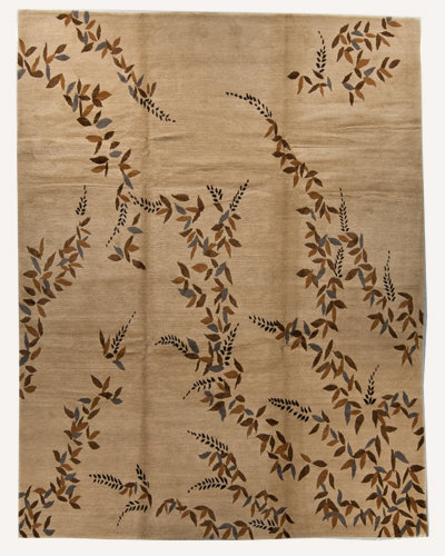 Floral Area Rug, 3' x 5'
