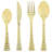 Ecoquality Tableware Disposable Plastic Plates Dinner Party Stroke Collection Set For 30 Guests-86643499