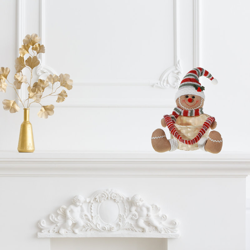 Panier en peluche Gingerbread Lady