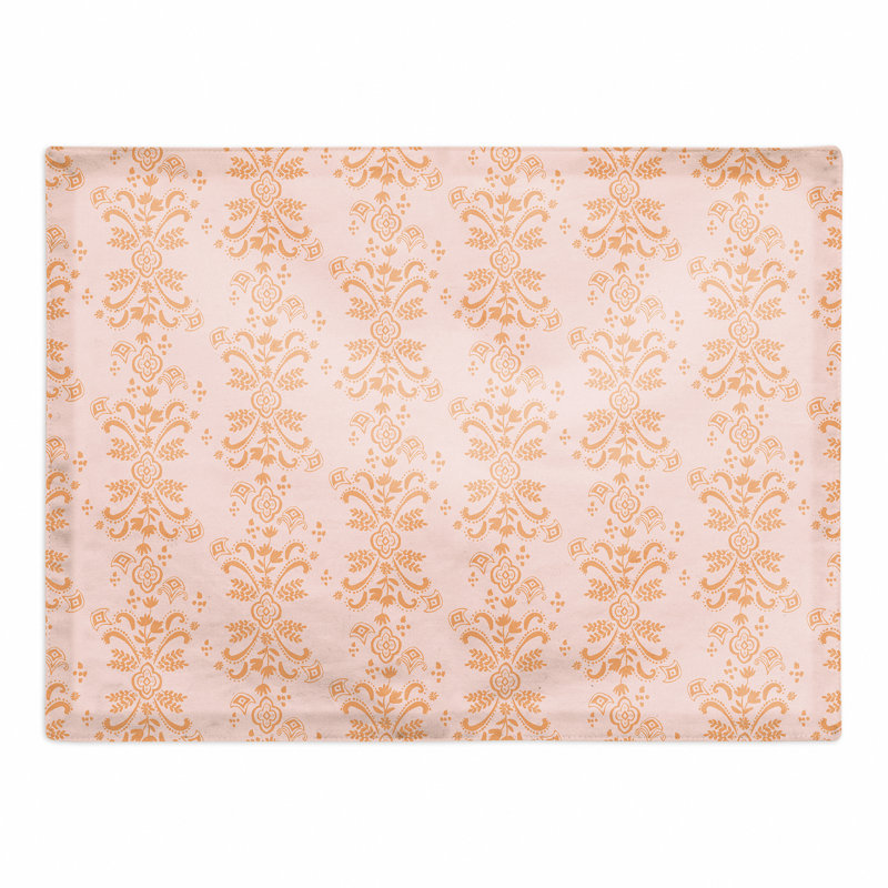 Napperon Floral, Orange