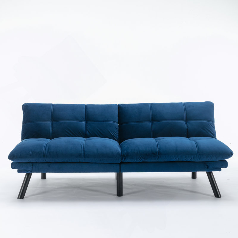 Canapé-lit pliant convertible bleu marine, Bleu marine