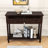 Charmie Wooden Console Table with Two Drawers and Open Shelf for Living Room-1854123823