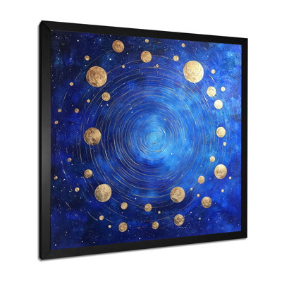 Planets In The Solar System In Space I - Space Wall Art Print