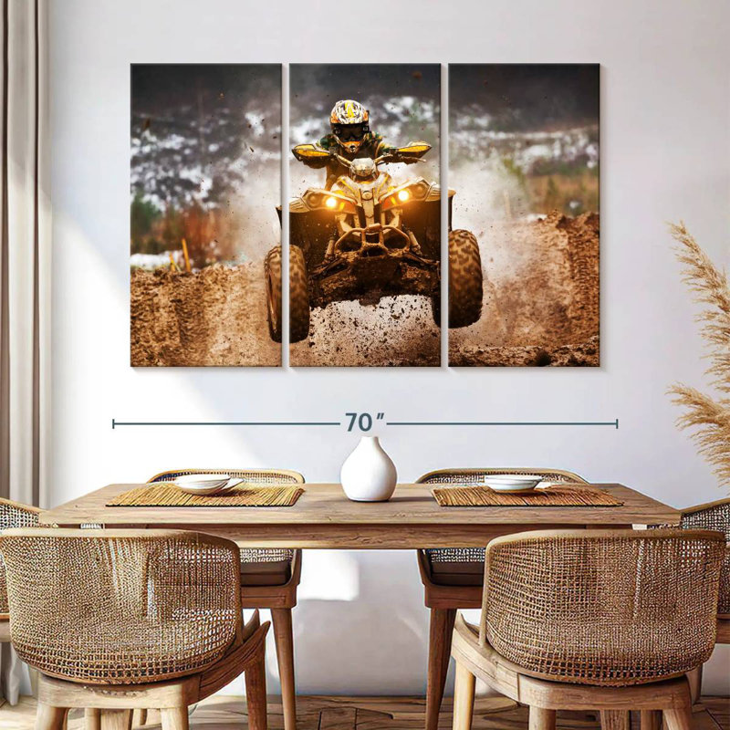 Sireci Extreme ATV, 42" H x 65" W