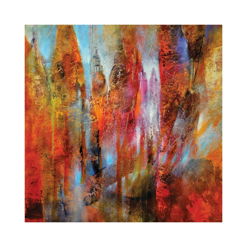 Springtime In The Avenue II by Annette Schmucker - Wrapped Canvas Painting