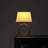 Table Lamp | Handmade Artisanal Table Lamp with Wooden Base-15X10X21"
