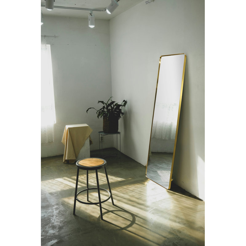 Steel Frame Leaning Mirror