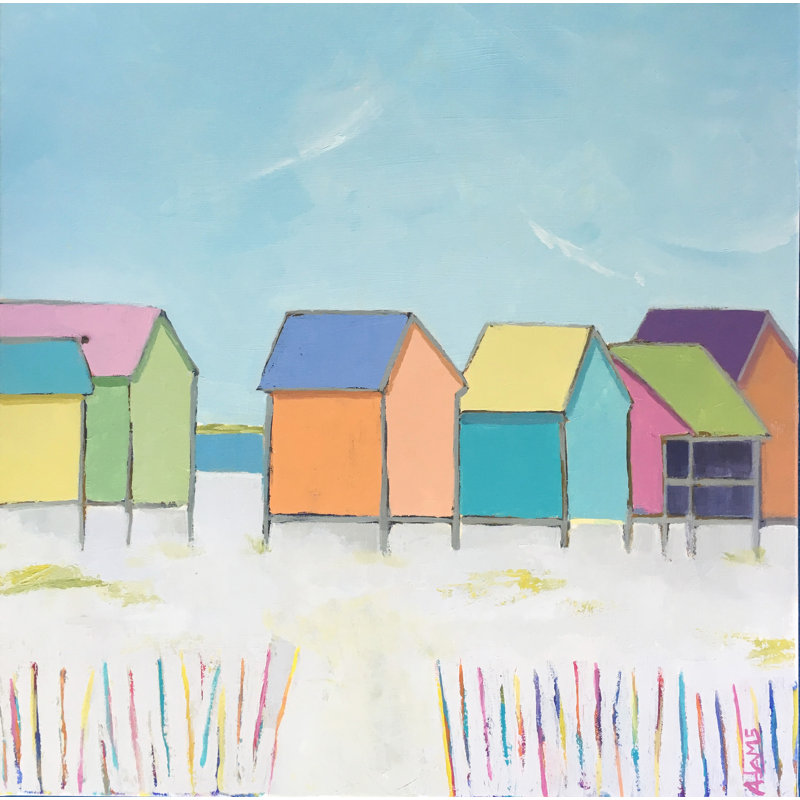 Summer Shanties Print by Phyllis Adams