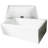 Pranav 30'' L Single Bowl Fireclay Kitchen Sink